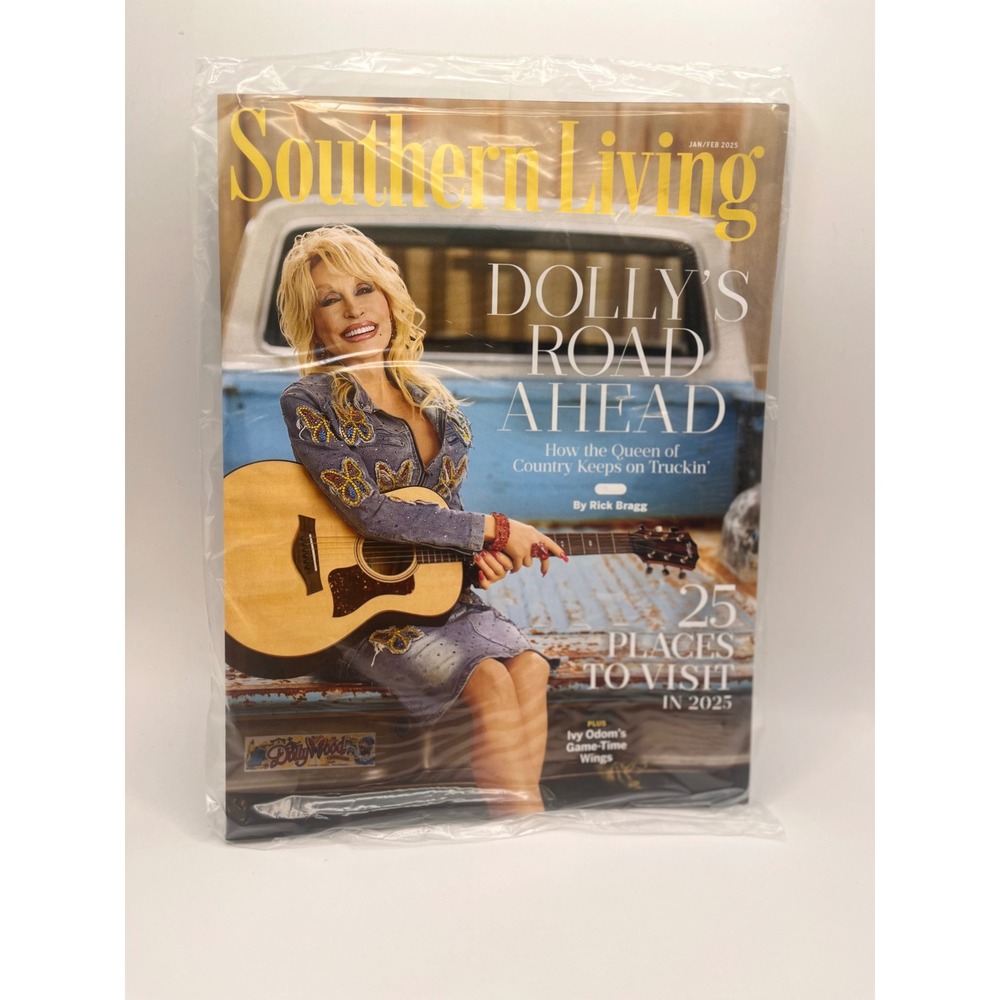 Southern Living Magazine Jan/Feb 2025 Dolly Parton Cover New Sealed Magazine